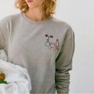 Paloma Wool Hotel II Heather Gray Sweatshirt